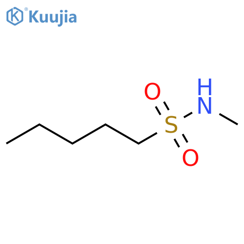 N-Methylpentane-1-sulfonamide structure