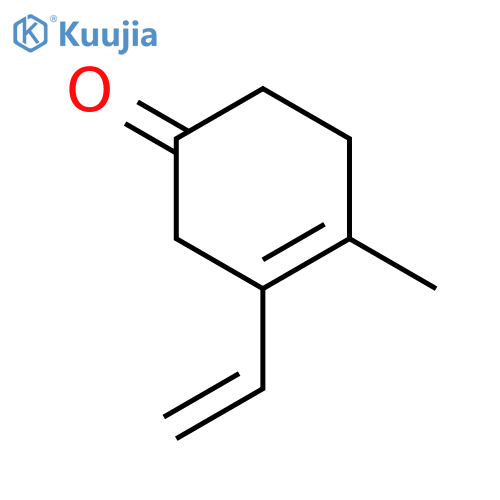 3-Cyclohexen-1-one, 3-ethenyl-4-methyl- structure