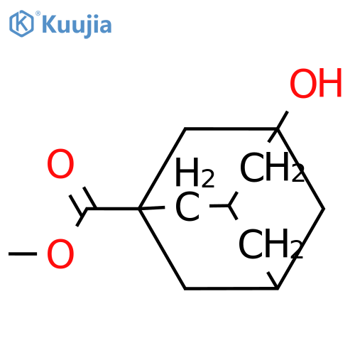 Methyl 3-hydroxyadamantane-1-carboxylate structure