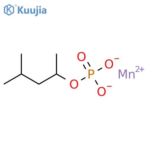 manganous 1,3-dimethylbutyl phosphate structure