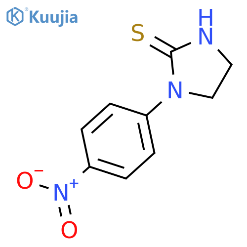 2-IMIDAZOLIDINETHIONE, 1-(4-NITROPHENYL)- structure