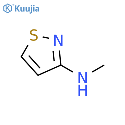 N-methyl-1,2-thiazol-3-amine structure