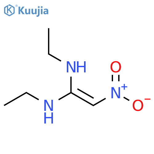 1,1-Ethenediamine, N,N'-diethyl-2-nitro- structure