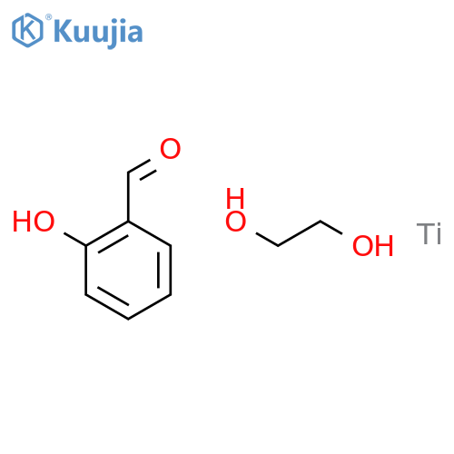 Ethylene Glycol; 2-hydroxybenzaldehyde; Titanium structure