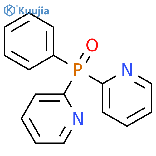 Pyridine, 2,2'-(phenylphosphinylidene)bis- structure