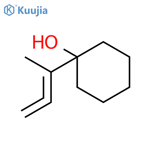 Cyclohexanol, 1-(1-methyl-1,2-propadienyl)- structure