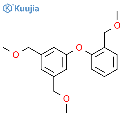 1,3-bis(methoxymethyl)-5-[2-(methoxymethyl)phenoxy]benzene structure