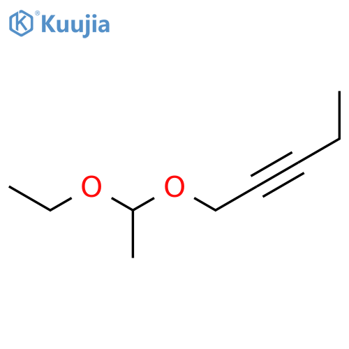 1-(1-ethoxyethoxy)pent-2-yne structure
