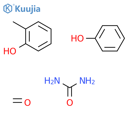 Urea,polymerwithformaldehyde,2-methylphenolandphenol structure