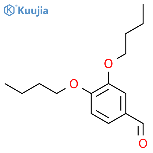 Benzaldehyde, 3,4-dibutoxy- structure