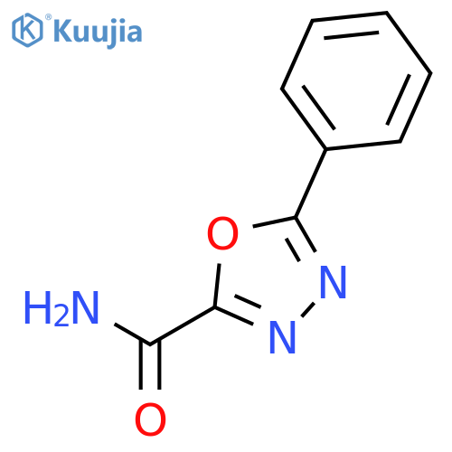 5-phenyl-1,3,4-oxadiazole-2-carboxamide structure