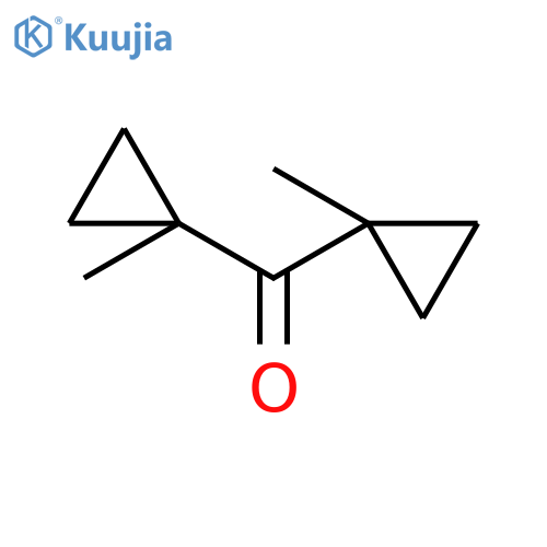 Bis(1-methylcyclopropyl)methanone structure