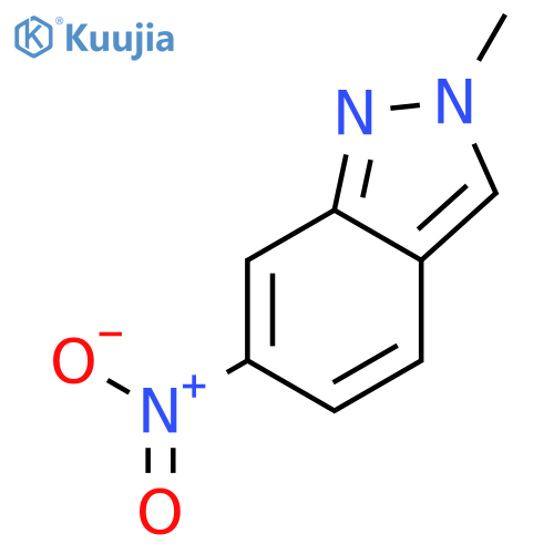 2-Methyl-6-nitro-2H-indazole structure