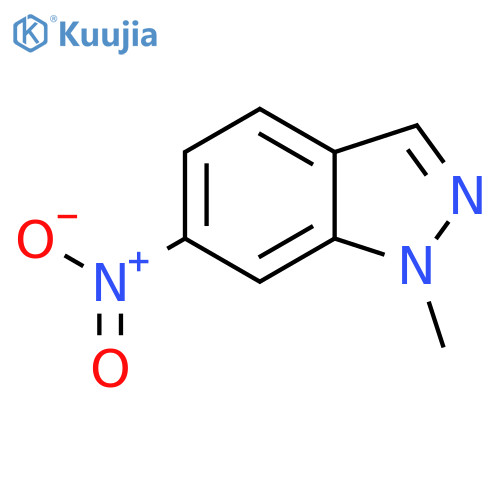 1-methyl-6-nitro-indazole structure
