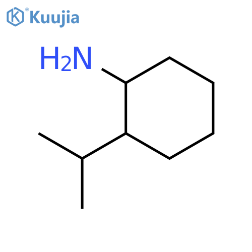2-(propan-2-yl)cyclohexan-1-amine structure