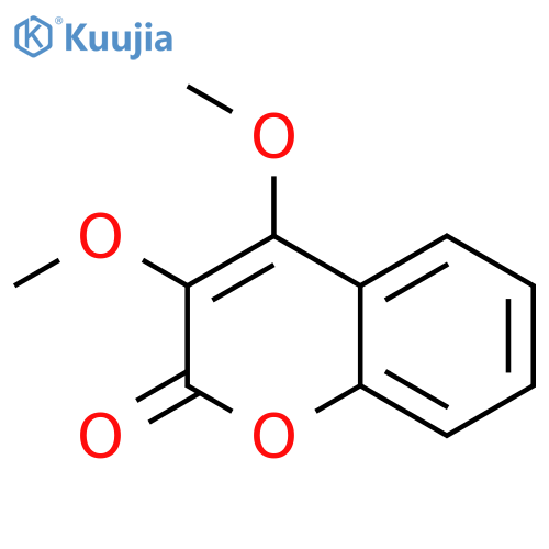 3,4-Dimethoxy-2H-chromen-2-one structure