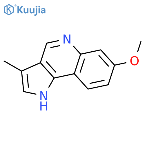 7-methoxy-3-methyl-1H-Pyrrolo[3,2-c]quinoline structure