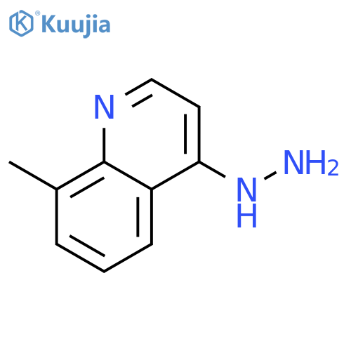 4-hydrazino-8-methylquinoline structure
