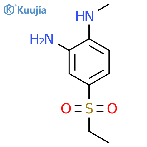 4-(Ethylsulfonyl)-N1-methylbenzene-1,2-diamine structure