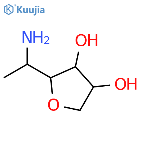 D-Galactitol, 2-amino-3,6-anhydro-1,2-dideoxy- (9CI) structure
