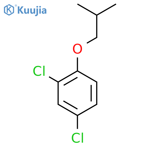 2,4-Dichlorophenol, 2-methylpropyl ether structure