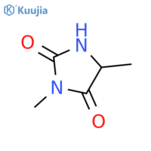 3,5-dimethyl-2,4-Imidazolidinedione structure