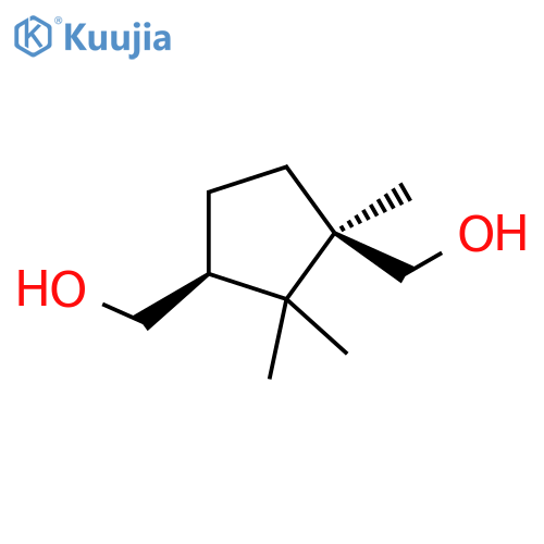 (1R,3S)-1,2,2-Trimethyl-1,3-cyclopentanedimethanol structure