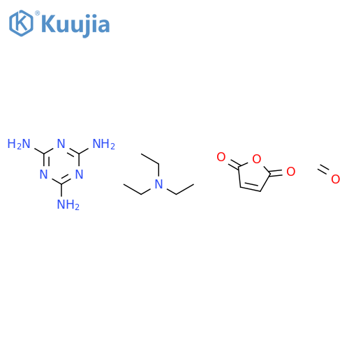 2,5-Furandione, polymer with formaldehyde and 1,3,5-triazine-2,4,6-triamine, butylated isopropylated, reaction products with triethylamine structure