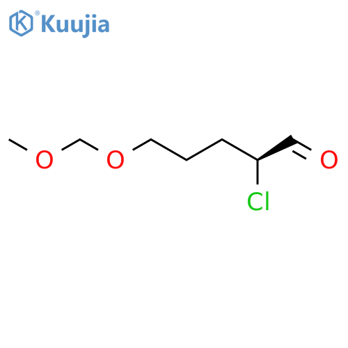 PENTANAL, 2-CHLORO-5-(METHOXYMETHOXY)-, (2S)- structure