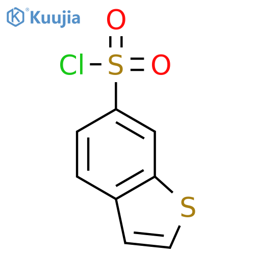 Benzo[b]thiophene-6-sulfonyl chloride structure