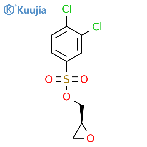 BENZENESULFONIC ACID, 3,4-DICHLORO-, (2S)-OXIRANYLMETHYL ESTER structure