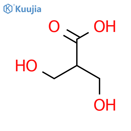 3-hydroxy-2-(hydroxymethyl)propanoic acid structure