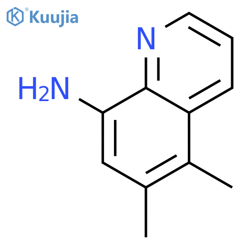 8-Quinolinamine,5,6-dimethyl- structure