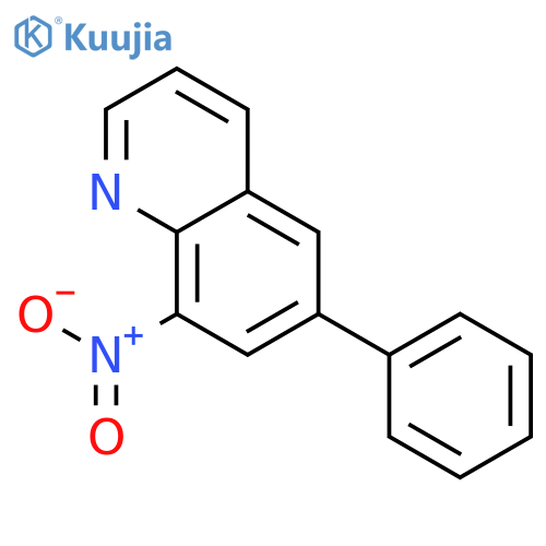 8-nitro-6-phenylquinoline structure