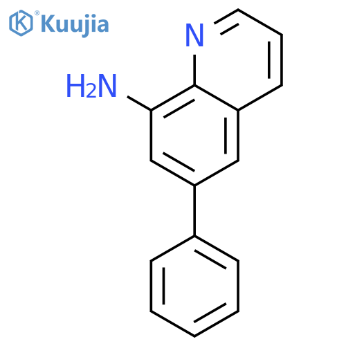 6-phenylquinolin-8-amine structure