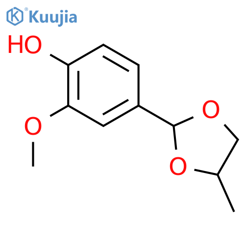Vanillin Propylene Glycol Acetal structure