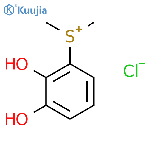 (2,3-Dihydroxyphenyl)(dimethyl)sulfanium chloride structure