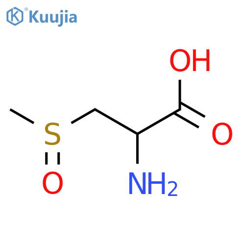 (2R)-2-Amino-3-(methylsulfinyl)propanoic acid structure