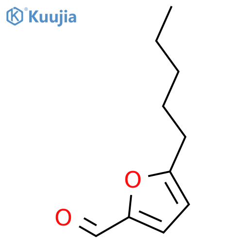 2-Furancarboxaldehyde, 5-pentyl- structure