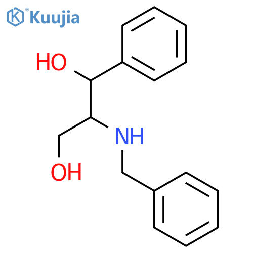 1,3-Propanediol, 1-phenyl-2-[(phenylmethyl)amino]- structure