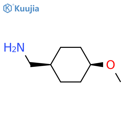 [cis-4-methoxycyclohexyl]methanamine structure