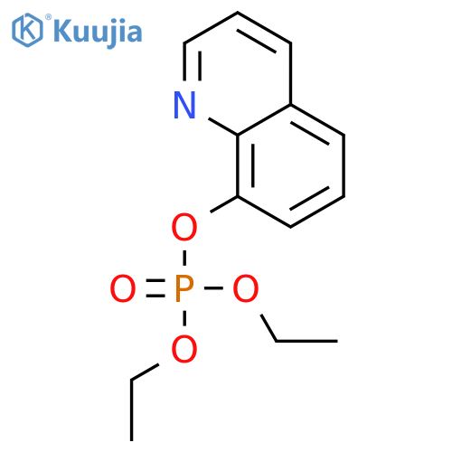 diethyl quinolin-8-yl phosphate structure