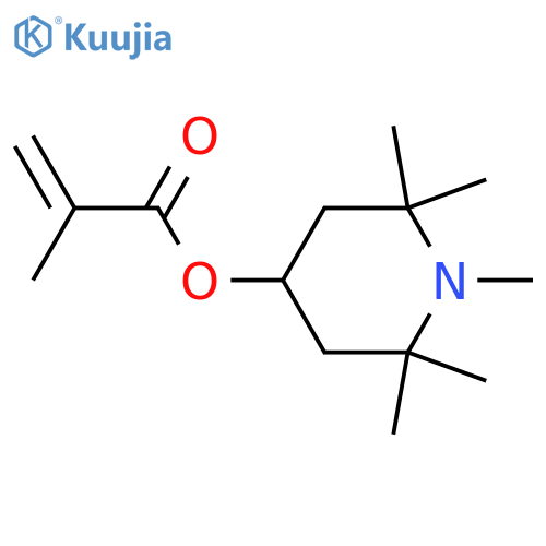 1,2,2,6,6-Pentamethyl-4-piperidyl Methacrylate structure