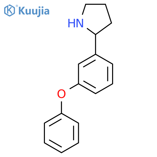 2-(3-Phenoxyphenyl)pyrrolidine structure