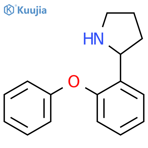 2-(2-Phenoxyphenyl)pyrrolidine structure