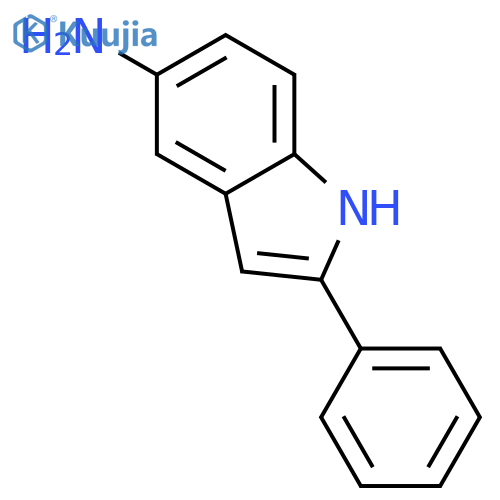 2-Phenyl-1H-indol-5-amine structure