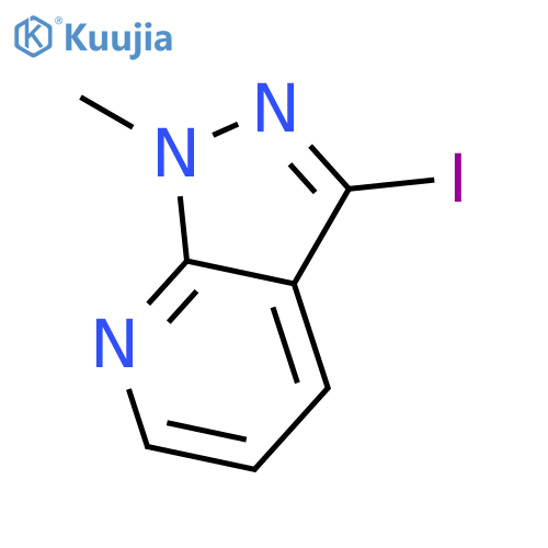 3-Iodo-1-methyl-1H-pyrazolo[3,4-b]pyridine structure
