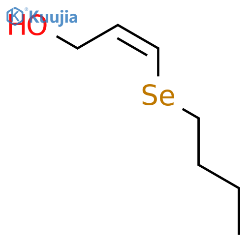 2-PROPEN-1-OL, 3-(BUTYLSELENO)-, (2Z)- structure