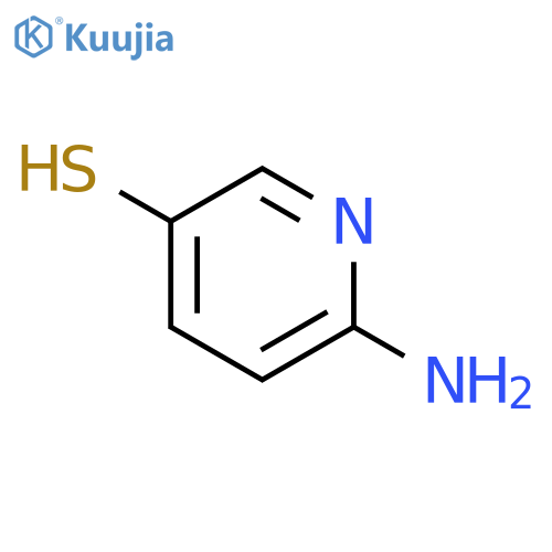 3-pyridinethiol, 6-amino- structure