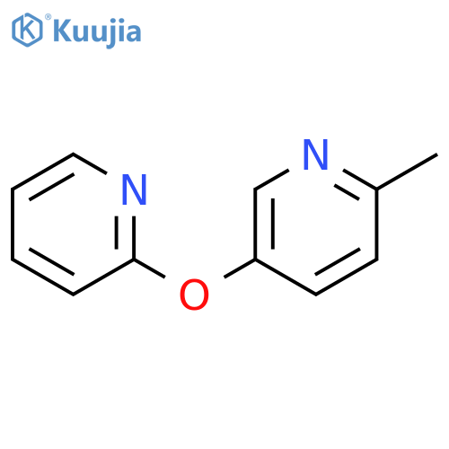 2-methyl-5-(pyridin-2-yloxy)pyridine structure